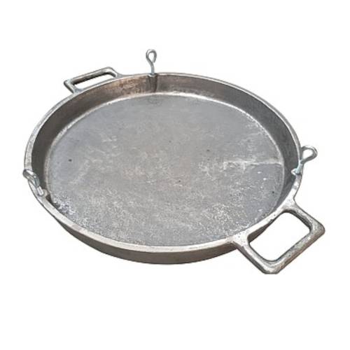 Poêle en Fonte 6,5x55 cm - 25 kg - Grill Master - Résistance et Performance - Beast