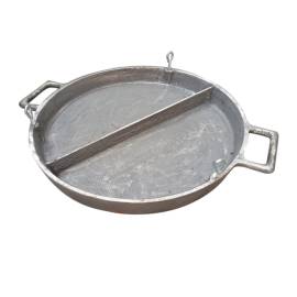 Poêle en Fonte 6,5x55 cm - 25 kg - Grill Master - Résistance et Performance - Beast