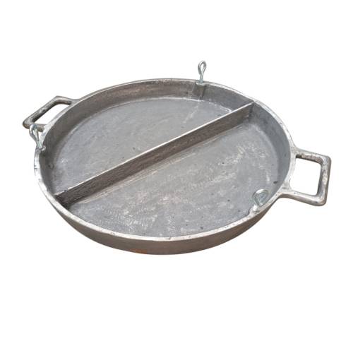 Poêle en Fonte 6,5x55 cm - 25 kg - Grill Master - Résistance et Performance - Beast