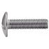 200 Vis à métaux tête ronde large 3x8 mm - Inox A2, norme NFE 25-129 - Résistantes et durables - ACTON