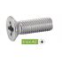 200 Vis à Métaux Tête Fraisée Phillips 6 x 20 mm - DIN 965 - ISO7046 - NFE25-119 - UNI 7688 - Inox A2 - D-Work