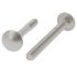 200 Vis à métaux tête ronde 5x45 mm - Inox A2, norme DIN 603 - Résistantes et durables - ACTON