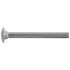 200 Vis à métaux tête ronde collet carré 5x35 mm - Inox A2, norme DIN 603 - Résistantes et durables - ACTON