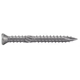 300 Vis pour terrasse 5x70 mm - Tête fraisée réduite six lobes - Inox A2 - Double filet - ACTON