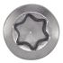 200 Vis pour Terrasse Tête Fraisée Réduite Six Lobes Double Filet 5 x 40 mm - Inox A2 - D-Work