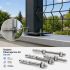 50 Tornillos de anclaje M6 x 80 mm (D. 6 mm) Acero inoxidable A2 AISI 304 - D-Work