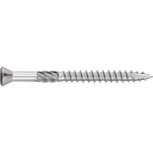 200 Vis pour Terrasse Tête Fraisée Bombée Six Lobes Double Filet 5 x 60 mm - AISI 410 - D-Work