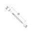 500 Vis de Construction à Tête Plate 3,0x35 mm T10 - Acier Zingué - Fixation Fiable - D-Work