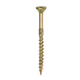 200 Vis de Construction à Tête Plate 4,5x50 mm T20 - Acier Zingué - Fixation Fiable - D-Work