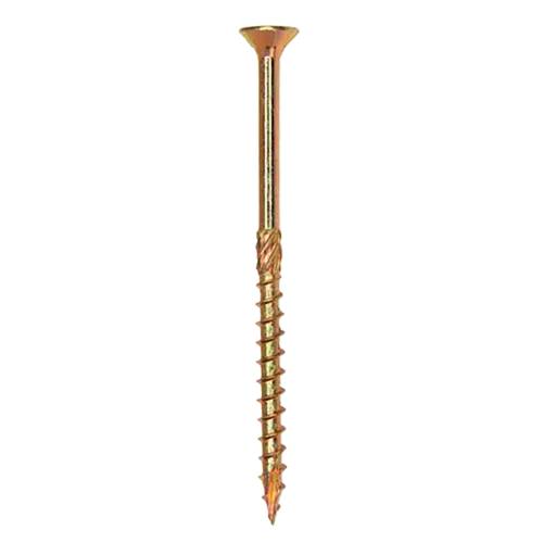 100 Vis De Construction À Tête Plate Cs 06120 - 6X120 mm T30 - D-Work