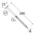 50 Vis De Construction À Tête Large Ct 08280 - 8X280 mm T40 - D-Work