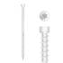 50 Vis Pour Isolation Avec Tête Cylindrique Wkw 08330 - 8X330 mm T40 - D-Work