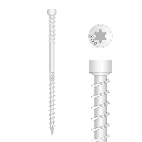 50 Vis Pour Isolation Avec Tête Cylindrique Wkw 08330 - 8X330 mm T40 - D-Work