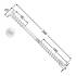 50 Vis Pour Isolation 8x300 mm Tête Large T40 - Fixation Fiable - D-Work