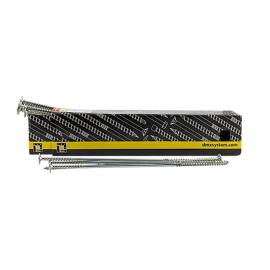 50 Vis Pour Isolation 8x360 mm Tête Large T40 - Fixation Fiable - D-Work