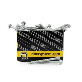 50 Vis Pour Béton 7,5x80 mm - PBW 07080 - Fixation Fiable - D-Work