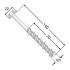 20 Vis Pour Béton Pbw 12140 - 12.5X140 mm - D-Work
