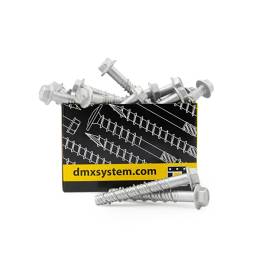 20 Vis Pour Béton 12,5x160 mm - Fixation Puissante et Durable - D-Work