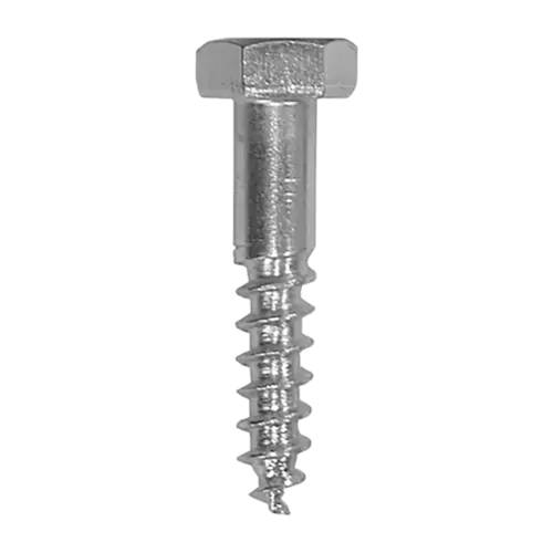 33 Tirefonds PWD 50x10 mm - Acier Galvanisé - Fixation Robuste - D-Work