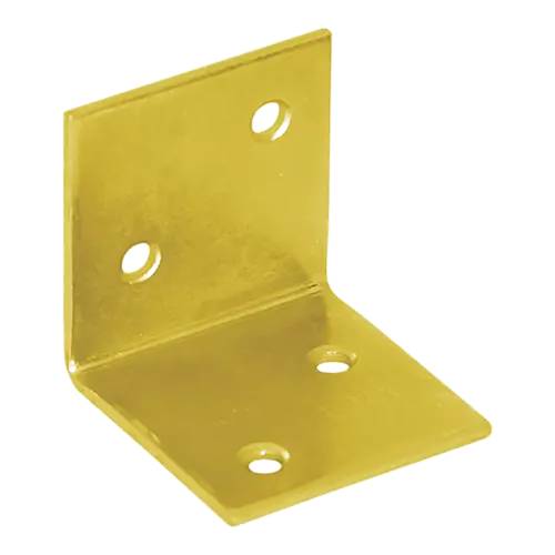 50 Équerres Larges KS2 40x40x40x1,5 mm - Acier - Fixation Solide - D-Work