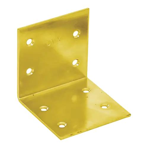 20 Équerres Larges KS3 60x60x60x2 mm - Acier - Fixation Solide - D-Work