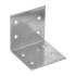 20 Équerres Larges Zinguées Kso 3 - 60X60X60X2.0 mm - D-Work