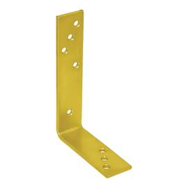 10 Équerres De Construction Kb3 - 180X120X40X5.0 mm - D-Work