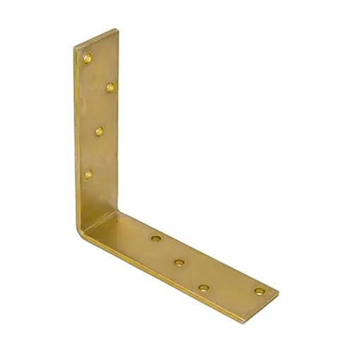 5 Équerres de Construction KB4 150x150x40x5 mm - Acier - Fixation Robuste - D-Work