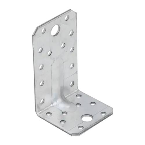 20 Équerres Renforcées KPS 3 90x50x55x1,5 mm - Acier - Fixation Solide - D-Work