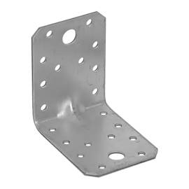 20 Équerres Renforcées KPS 70x70x55x1,5 mm - Acier - Fixation Solide - D-Work