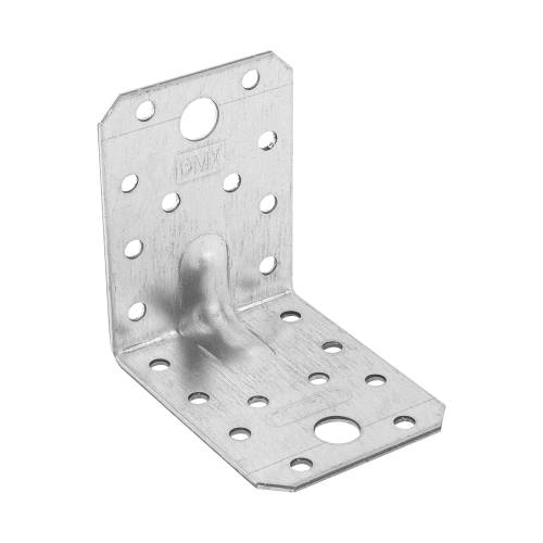 20 Équerres Renforcées KPL4 70x70x55x2 mm - Acier - Fixation Solide - D-Work