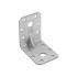 20 Équerres Renforcées KPL6 60x60x45x2 mm - Acier - Fixation Solide - D-Work