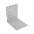 20 Équerres Perforées Km12 - 100X100X80X2.0 mm - D-Work