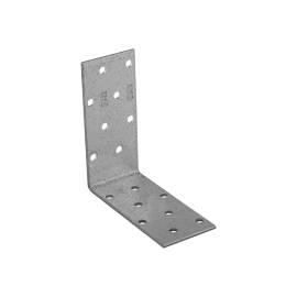 20 Équerres Perforées KM16 90x90x40x2 mm - Acier Zingué - Fixation Polyvalente - D-Work