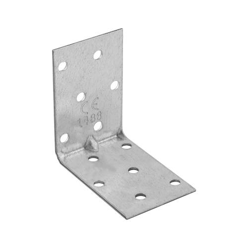 20 Équerres Perforées Renforcées Kmp 4 - 60X60X40X1.5 mm - D-Work