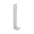 10 Équerres d’Ancrage KK11 210x43x40x4 mm - Acier - Fixation Fiable - D-Work