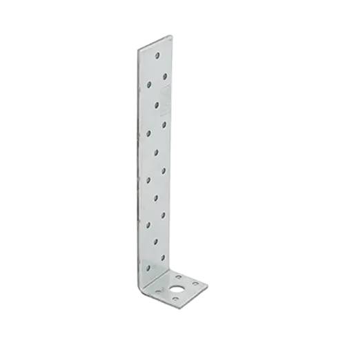 10 Équerres d’Ancrage KK11 210x43x40x4 mm - Acier - Fixation Fiable - D-Work