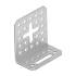20 Équerres Réglables Double Face KRD 6 - 60x34x56x2 mm - Acier - Fixation Polyvalente - D-Work
