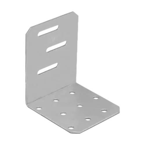 20 Équerres Perforées Réglables Droites Kmr 2 - 60X80X60X2.0 mm - D-Work