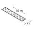 Bande De Fixation Perforée Tm4/10 - 25X1.5 mm /10 M - D-Work