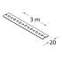 10 Bandes De Fixation Perforées Tm5/3 - 19X0.9 mm /3 M - D-Work