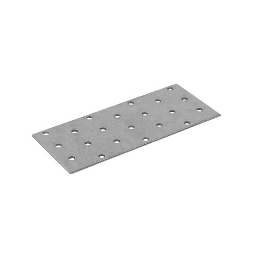 20 Plaques Perforées PP5 140x60x2 mm - Acier - Usage Bricolage - D-Work