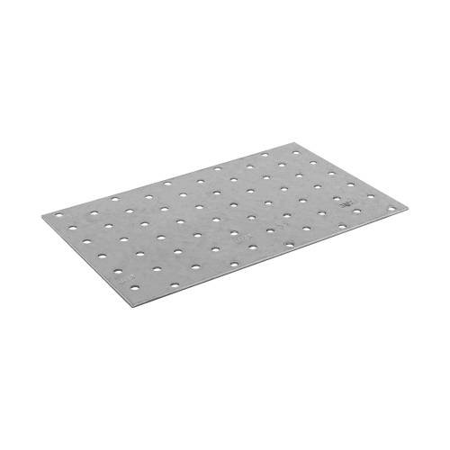 10 Plaques Perforées PP18 200x120x2 mm - Acier - Usage Bricolage - D-Work