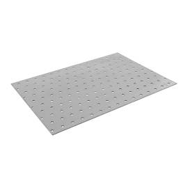 10 Plaques Perforées PP24 300x200x2 mm - Acier - Usage Bricolage - D-Work
