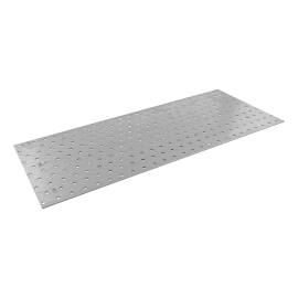 10 Plaques Perforées PP26 200x500x2 mm - Acier - Usage Bricolage - D-Work
