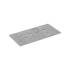 20 Plaques Perforées 60x120x2 mm - Acier - Usage Bricolage - D-Work