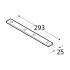 20 Connecteurs Etroits LW7 293x25x5 mm - Acier - Fixation Fiable - D-Work