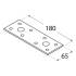 20 Connecteurs Plat Lp5 - 180X65X2.5 mm - D-Work
