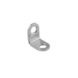 4 Équerres FKW 20x20x13x2 mm - Acier Zingué - Fixation Robuste - D-Work