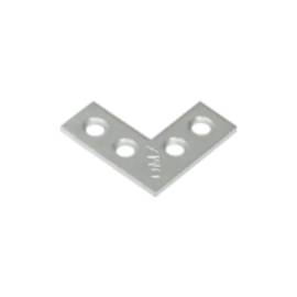 4 Équerres Plates Na 25 - 25X25X10X1.5 mm - D-Work